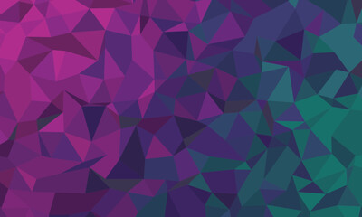 Obraz premium Abstract geometric design with vibrant color palette and clean lines