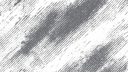 Diagonal grunge halftone texture background. Rough scratched lines with worn speckled distressed effect. Abstract vintage dirty surface design.