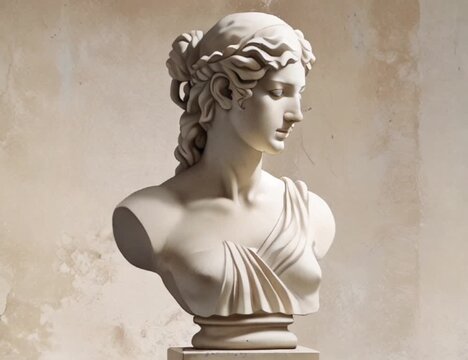 ancient art woman statue , Ancient female statue