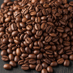 Fototapeta premium roasted coffee beans
