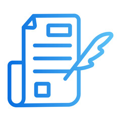 Fototapeta premium history Gradient icon