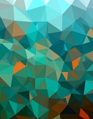 Obraz premium Abstract polygon pattern