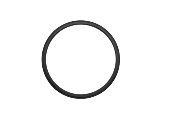 camera lens protector glass on transparent background.