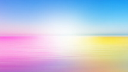 Obraz premium Abstract background of sea and sky, dreamy minimalist gradient image