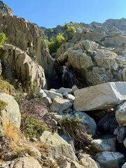 Paysage corse sur le GR20 Sud