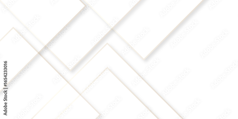 Aufkleber abstract minimal geometric background with triangular bright light with soft shadows as pattern. whi