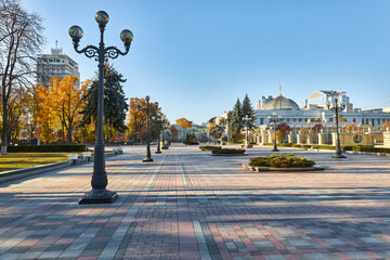 Verkhovna Rada of Ukraine in Autumn
