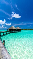 Tropical overwater bungalows (1)