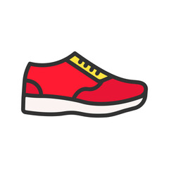 Formal Shoes icon vector image. Suitable for mobile apps, web apps and print media.