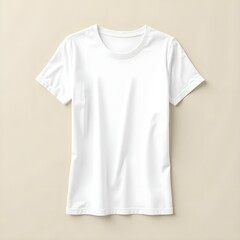 White Women's T-Shirt Simple, Classic, and Versatile Apparel