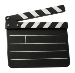 Fototapeta premium Black clapperboard.