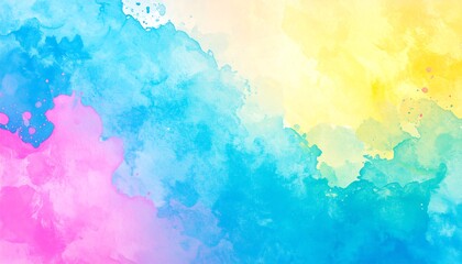 Obraz premium Abstract watercolor blend