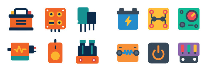 Robotics Power Icons