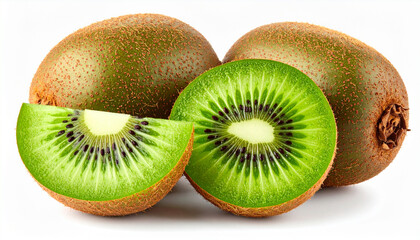 Fototapeta premium Kiwi isolated on white background
