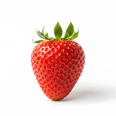 Strawberry on White Background