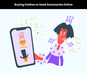 Buying Clothes or Head Accessories Online