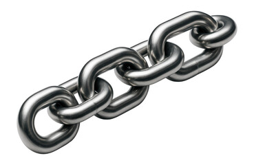 Obraz premium 3D metal chain.