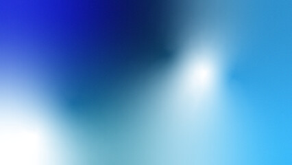 (Blue cyan aqua navy abstract background. Gradient ombre blend. Smooth transition. Bright light glow shimmer blur. Defocused texture. Soft tone dreamy backdrop. Modern minimal color aesthetic