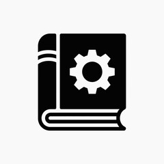 gear icon vector illustration