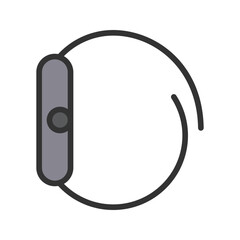 Right Side View icon vector image. Suitable for mobile apps, web apps and print media.