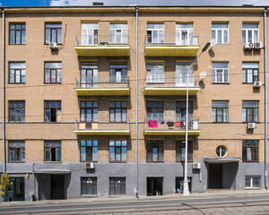 Obraz premium facade of an old building