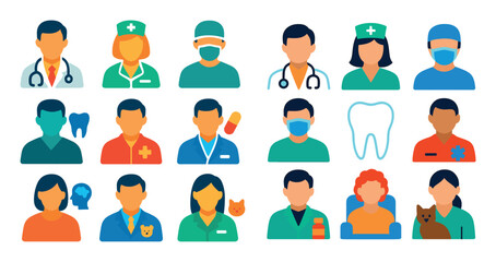 Medical Profession Icons