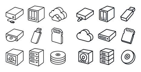 Office Storage Icons