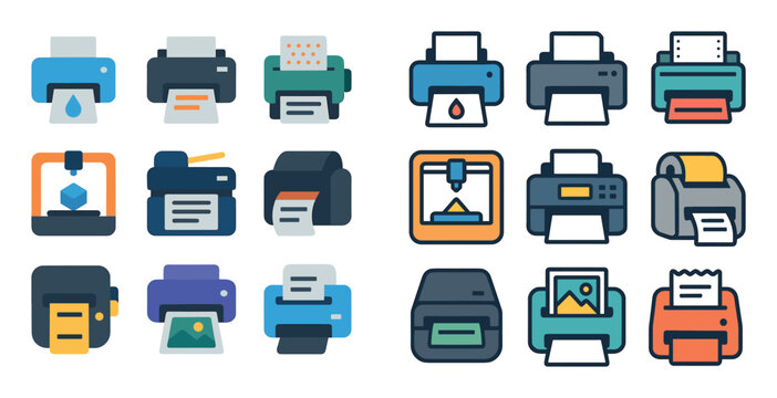 Office Printer Icons