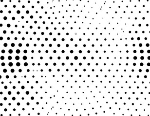 Abstract black and white dotted pattern (3)
