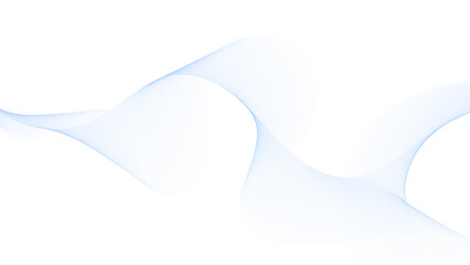  Abstract black lines wave curve motion on white background. Vector Illustration.
