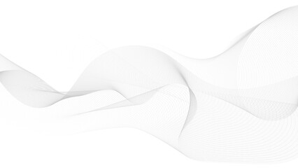 Thin wavy line abstract background. Wavy line horizontal divider outline minimalist background