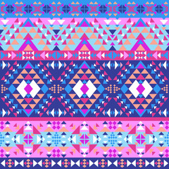 Geometric ethnic oriental pattern traditional design for background, wallpaper, wrapping, fabric, textile fashion wearing, Vector Geometric pattern illustration embroidery style. Geometric background.