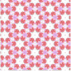Elegant Ornamental Vector Background Seamless Symmetry Design for Print and Digital Use