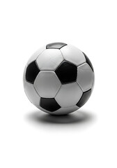 Fototapeta premium soccer ball on white background soccer ball isolated on white, Football soccer ball isolated on transparent background