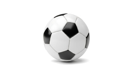 Naklejka premium soccer ball on white background soccer ball isolated on white, Football soccer ball isolated on transparent background