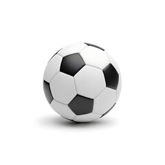 Naklejka premium soccer ball on white background soccer ball isolated on white, Football soccer ball isolated on transparent background