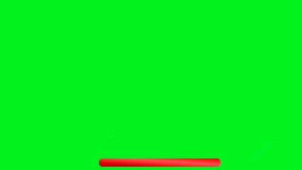 Green screen graphic with subscribe and thanks for watching text on a white background. Suitable for youtube video outros.