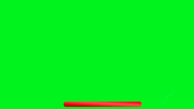 Green screen graphic with subscribe and thanks for watching text on a white background. Suitable for youtube video outros.