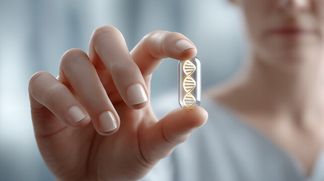 Advanced DNA and genetic research laboratory scene showcasing molecular biology biotech industry scientific research healthcare technology and innovation in science