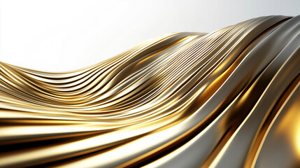 Elegant abstract golden patterns on a dark background, creating luxurious, artistic, and decorative visual textures.