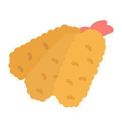 エビフライ　イラスト