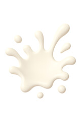 Obraz premium 3d Milk splash High quality Realistic image