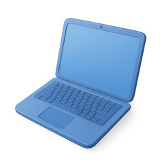Laptop – Modern 3D Technology Icon