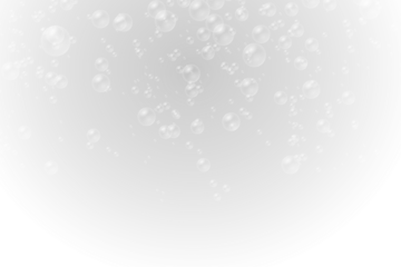 PNG blue bubble floating in clean sky with beautiful shiny circle and abstract decorative design featuring realistic water sphere and shampoo-inspired fun object in three-dimensional style