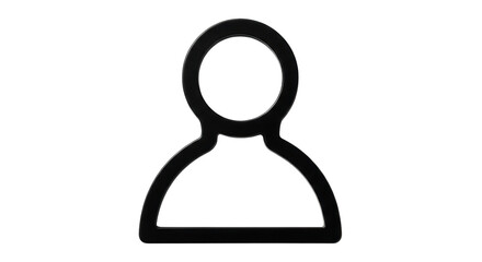 Isolated Person Icon