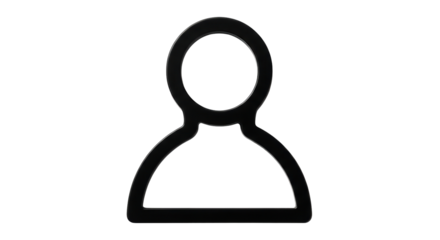 Isolated Person Icon