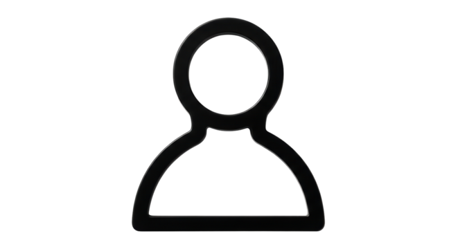 Isolated Person Icon