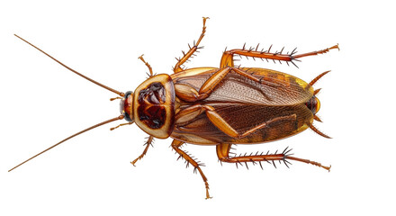 Isolated Cockroach