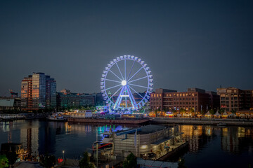 Kieler Woche Riesenrad an der Hörn