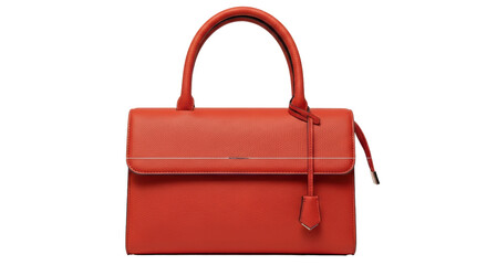 Isolated Orange Purse